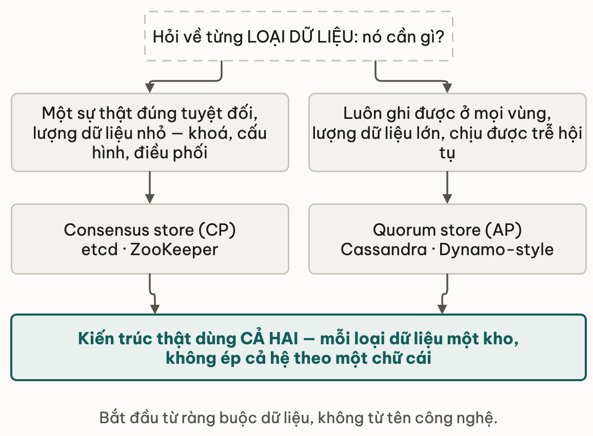 Hai loai du lieu dan toi hai loai kho va kien truc that dung ca hai